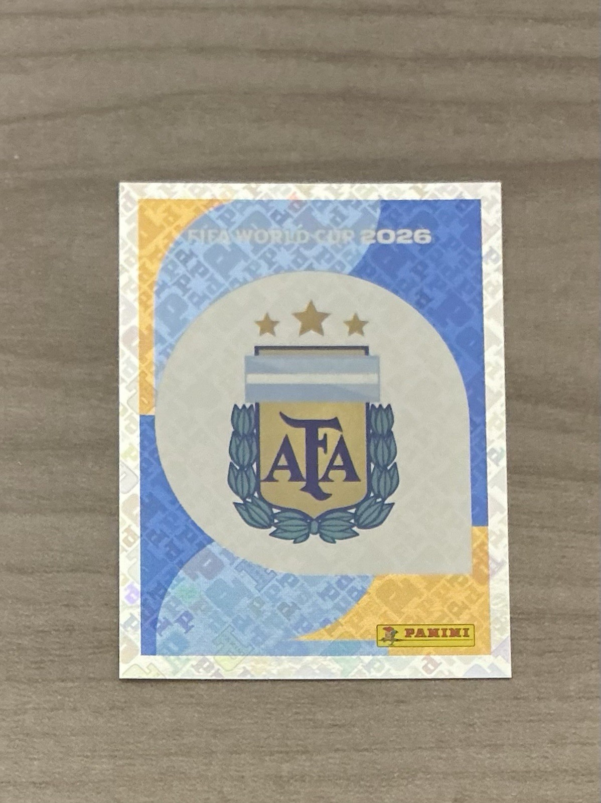 Panini FIFA World Cup 2026 Argentina AFA Crest ARG 1 Includes Free Card Holder
