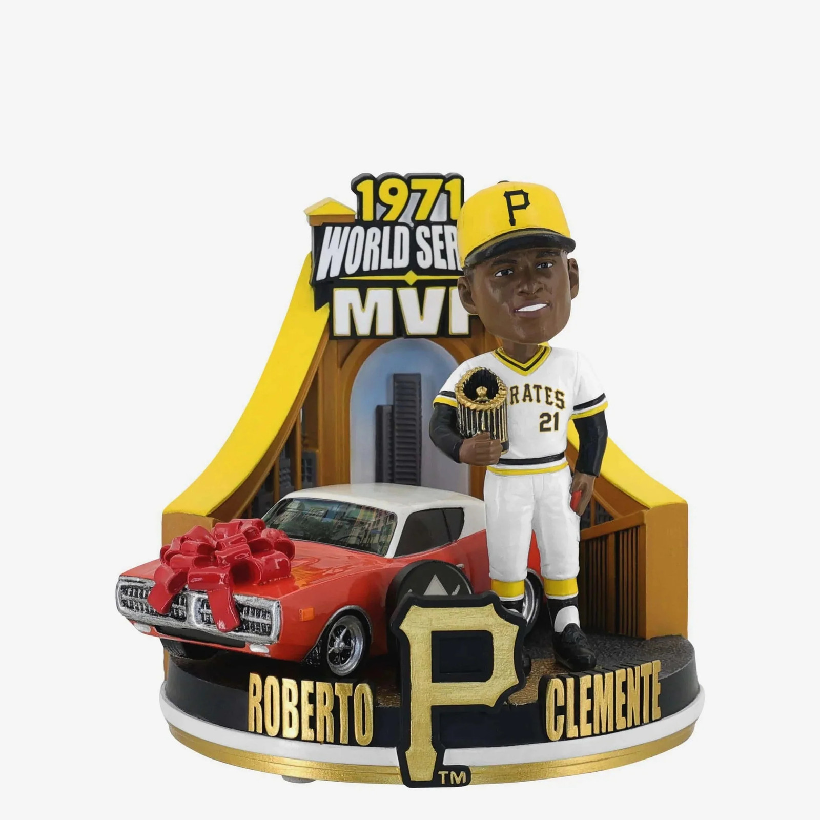 Roberto Clemente Pittsburgh Pirates 1971 World Series MVP Bobblehead Baseball