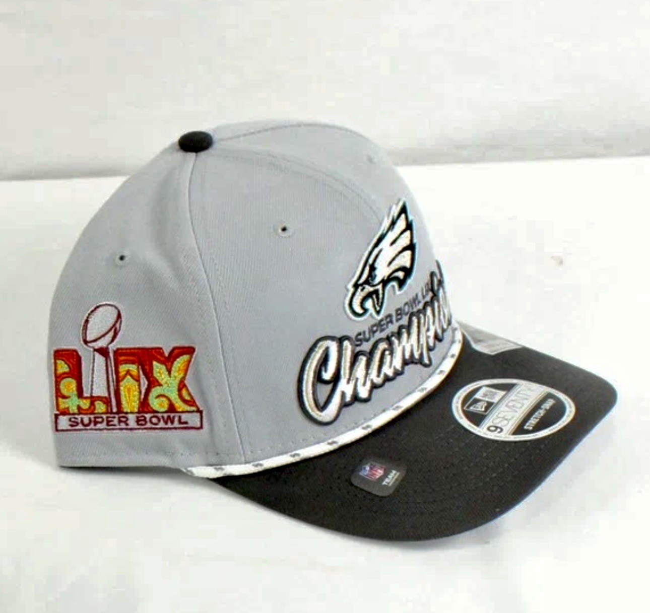 New Era Philadelphia Eagles Super Bowl LIX Champions 9SEVENTY Locker Room Hat