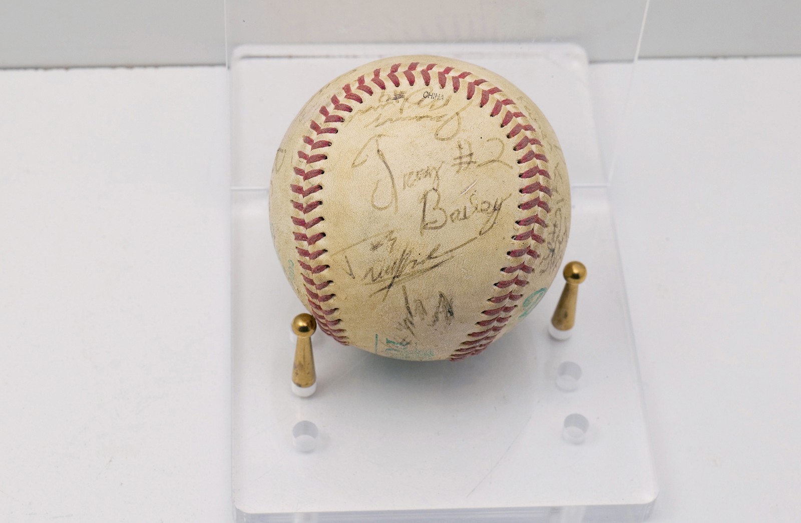 Diamond Pony League Baseball Team-Signed w/ Multiple Autographs No Stand
