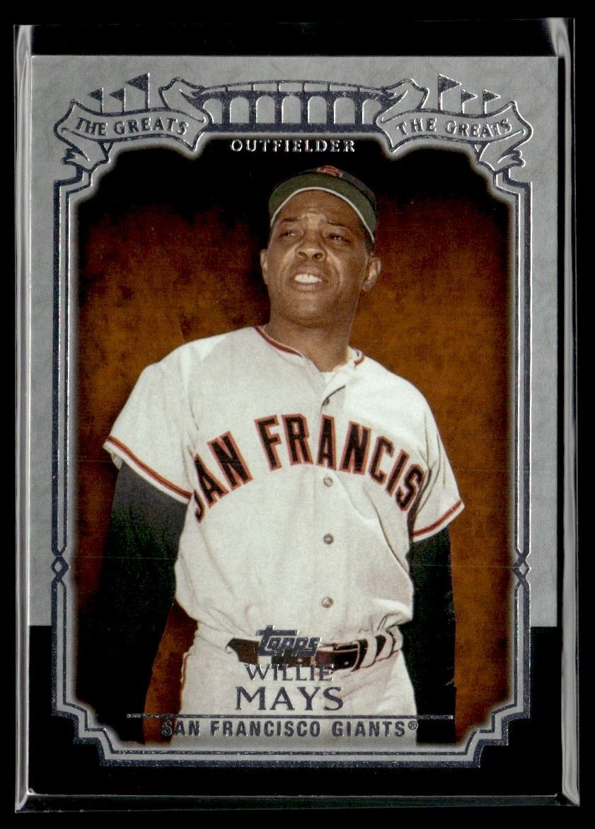 2013 Topps The Greats Willie Mays San Francisco Giants #TG-2