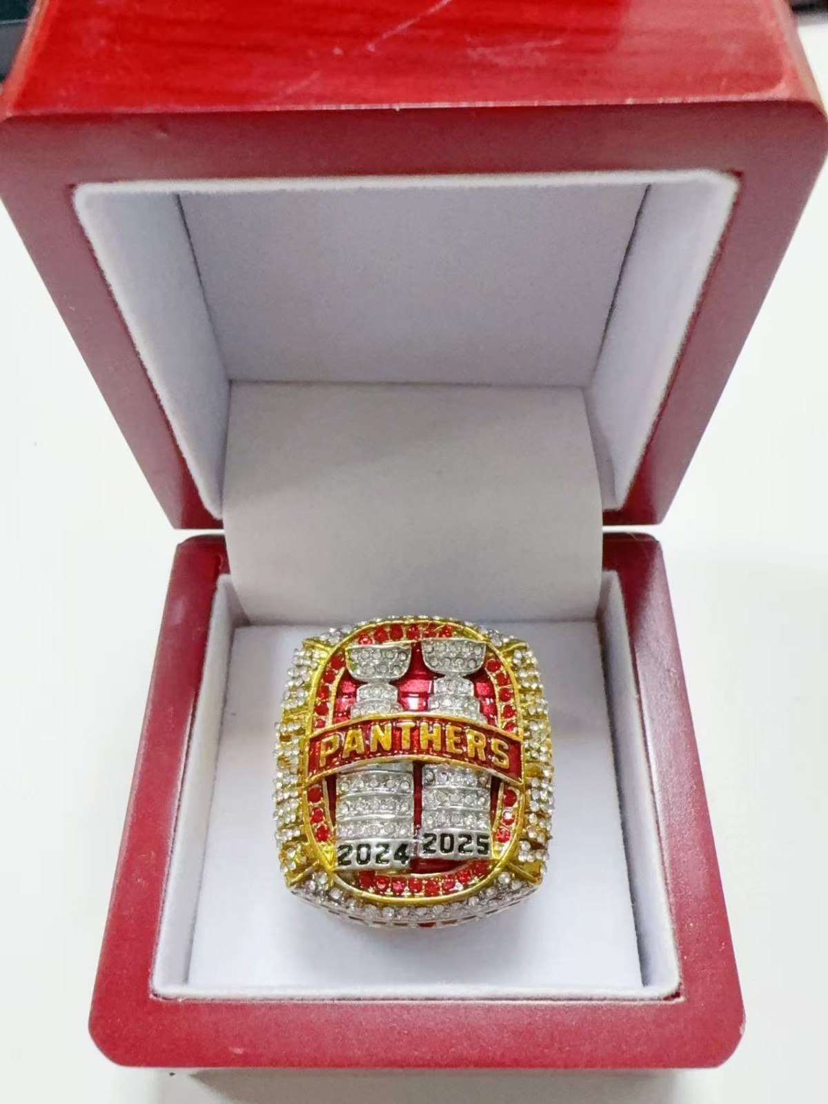 2025 NEW NHL Panthers Ring Florida #BARKOV 16 Size 9-11-13