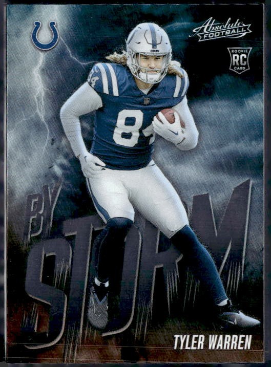 2025 Panini Absolute #20 Tyler Warren By Storm