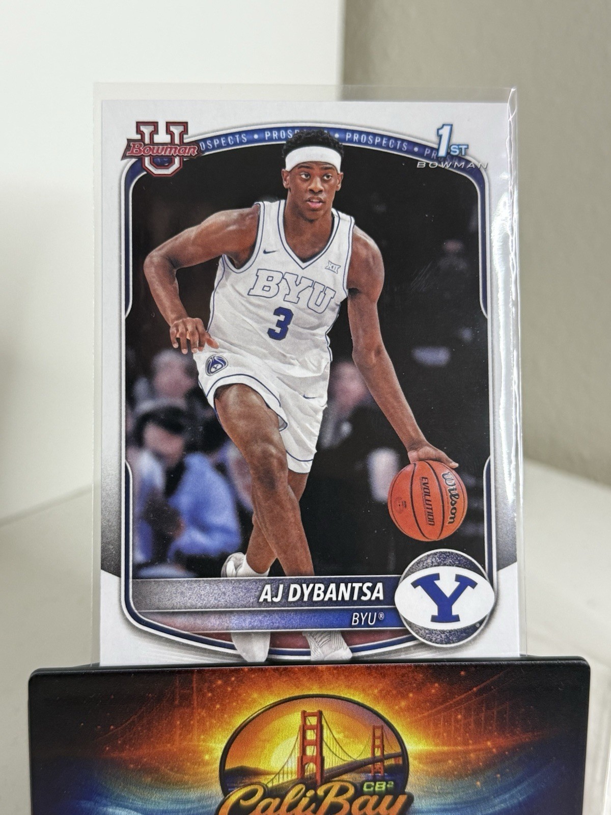 AJ Dybantsa 1st Bowman: 2025-26 Bowman Basketball -Base -BYU #BPP-1