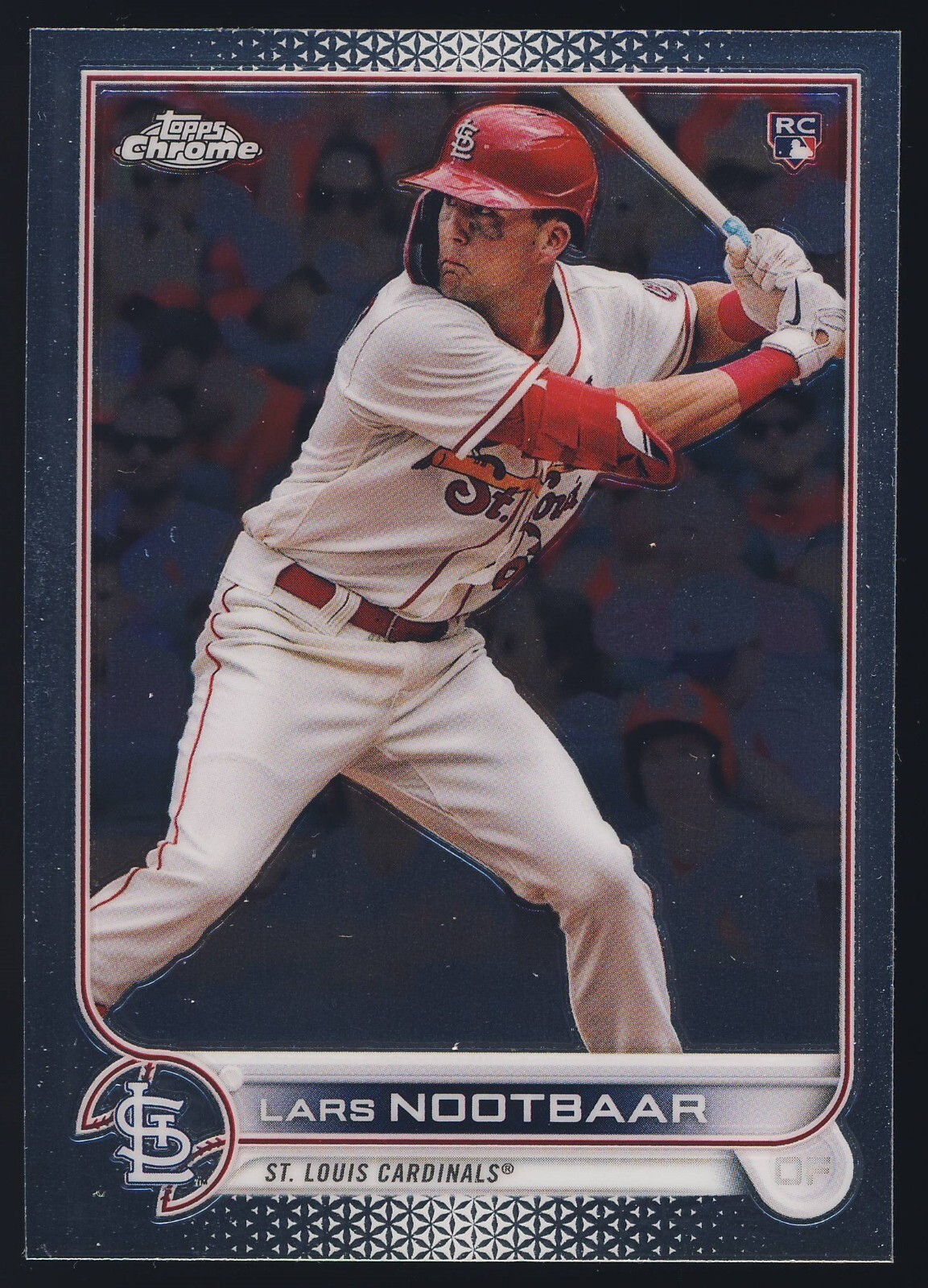 2022 MLB Topps Chrome Base Paper Rookie Card #19 Lars Nootbaar RC Cardinals QTY