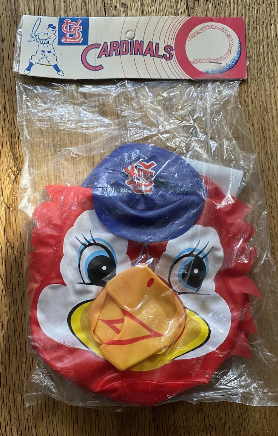 1960s St Louis Cardinals Bird MLB Baseball Inflatable Blow Up Mascot Figure