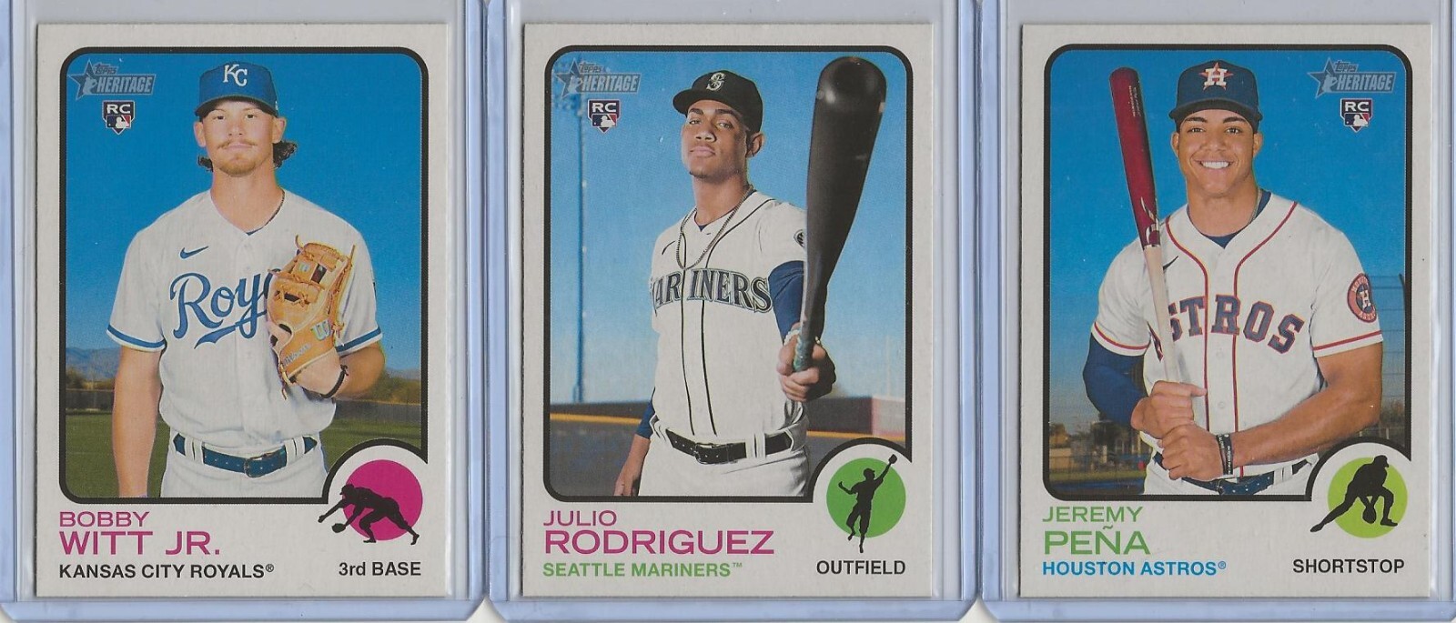 2022 Topps Heritage High Number – (200) Card Complete Base Set #501-700 IN STOCK