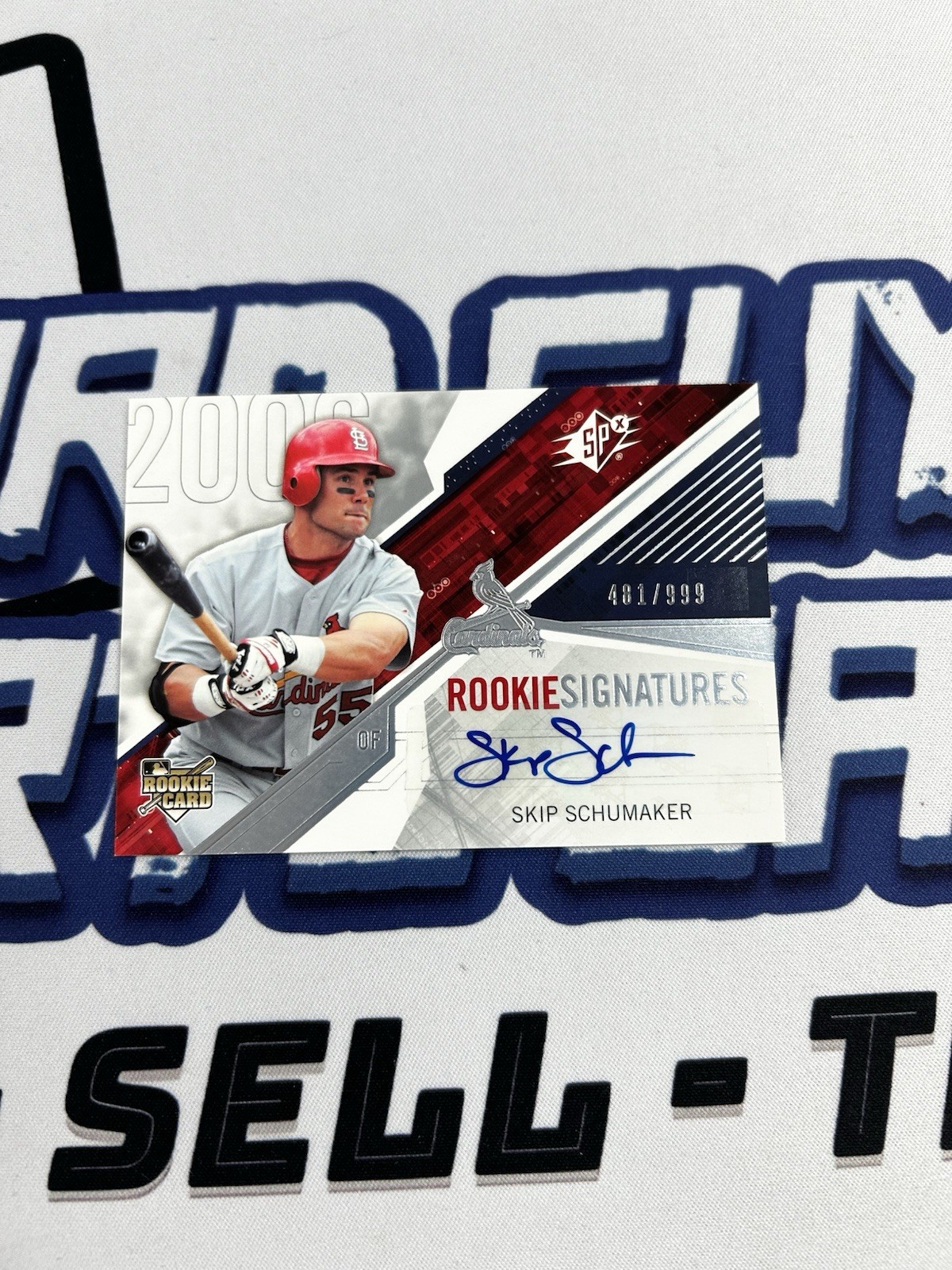 2006 Upper Deck #144 Skip Schumaker Rookie Signatures Auto /999