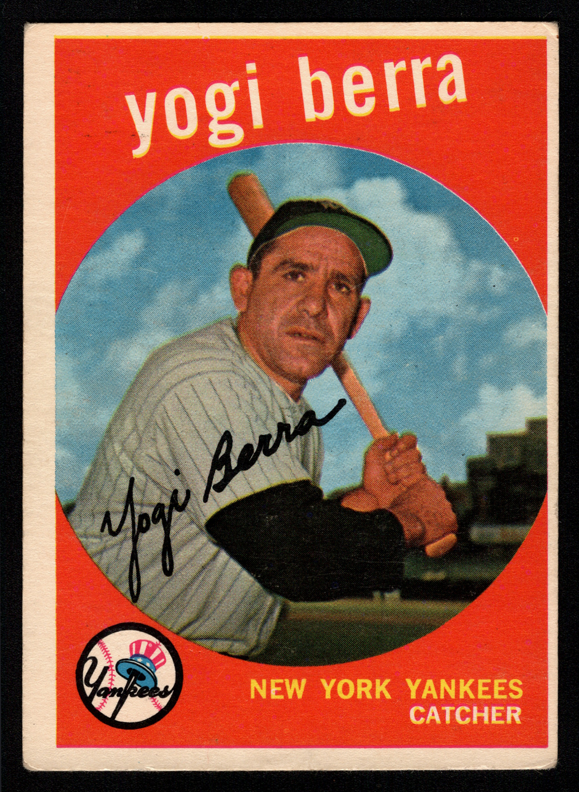 1959 Topps Yogi Berra #180 Baseball Card – Yankees