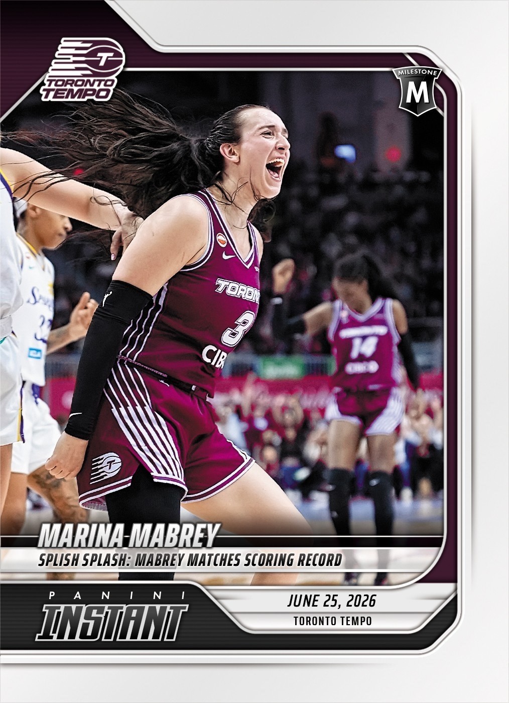 2026 Panini Instant WNBA #193 Marina Mabrey Toronto Tempo PRESALE