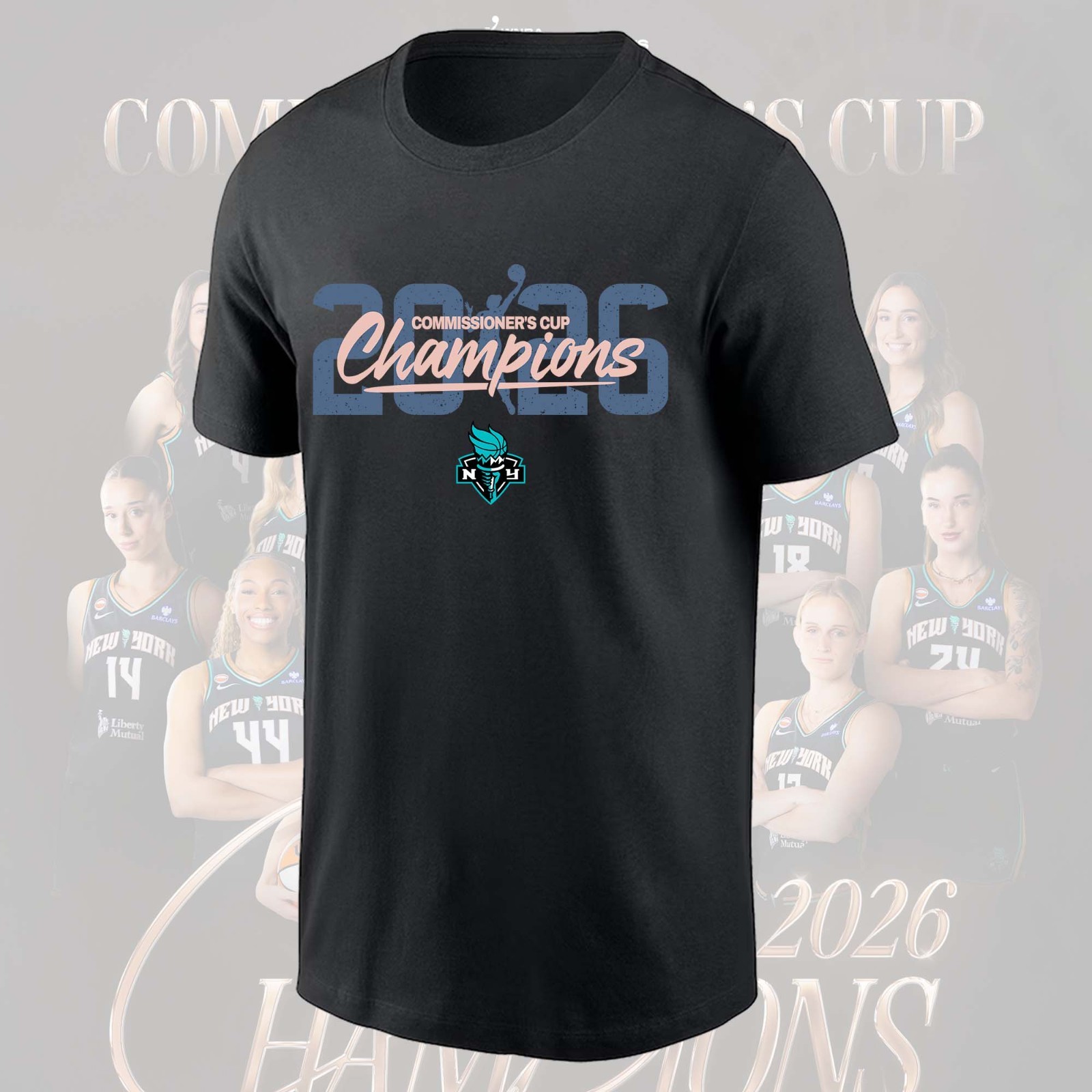 HOT – 2026 New York Liberty Team Basketball Commissioner’s Cup Champions