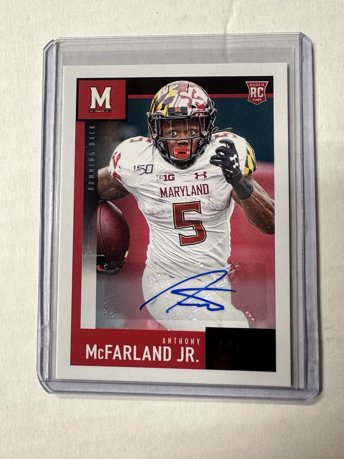 Anthony McFarland RC 2020 Score Rookie AUTOGRAPH #372