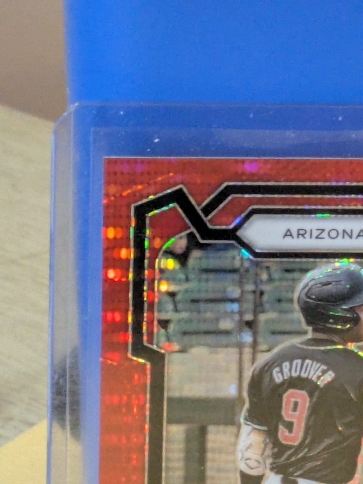 2024 Prizm Baseball Red Pulsar Refractor LuJames (Gino) Groover /399 RC