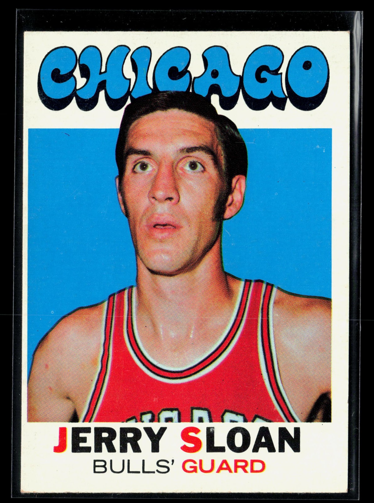 Jerry Sloan 1971-72 Topps #87