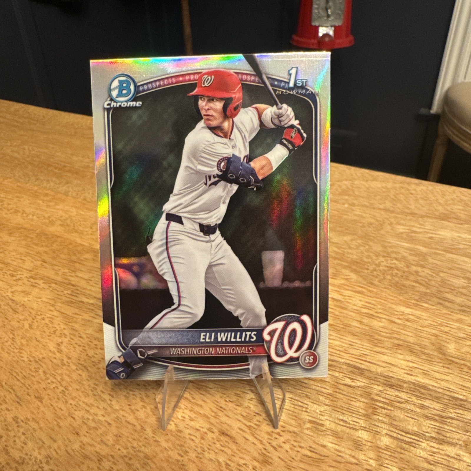 2025 Bowman Draft – Chrome Eli Willits #BDC-1 Refractor (RC)
