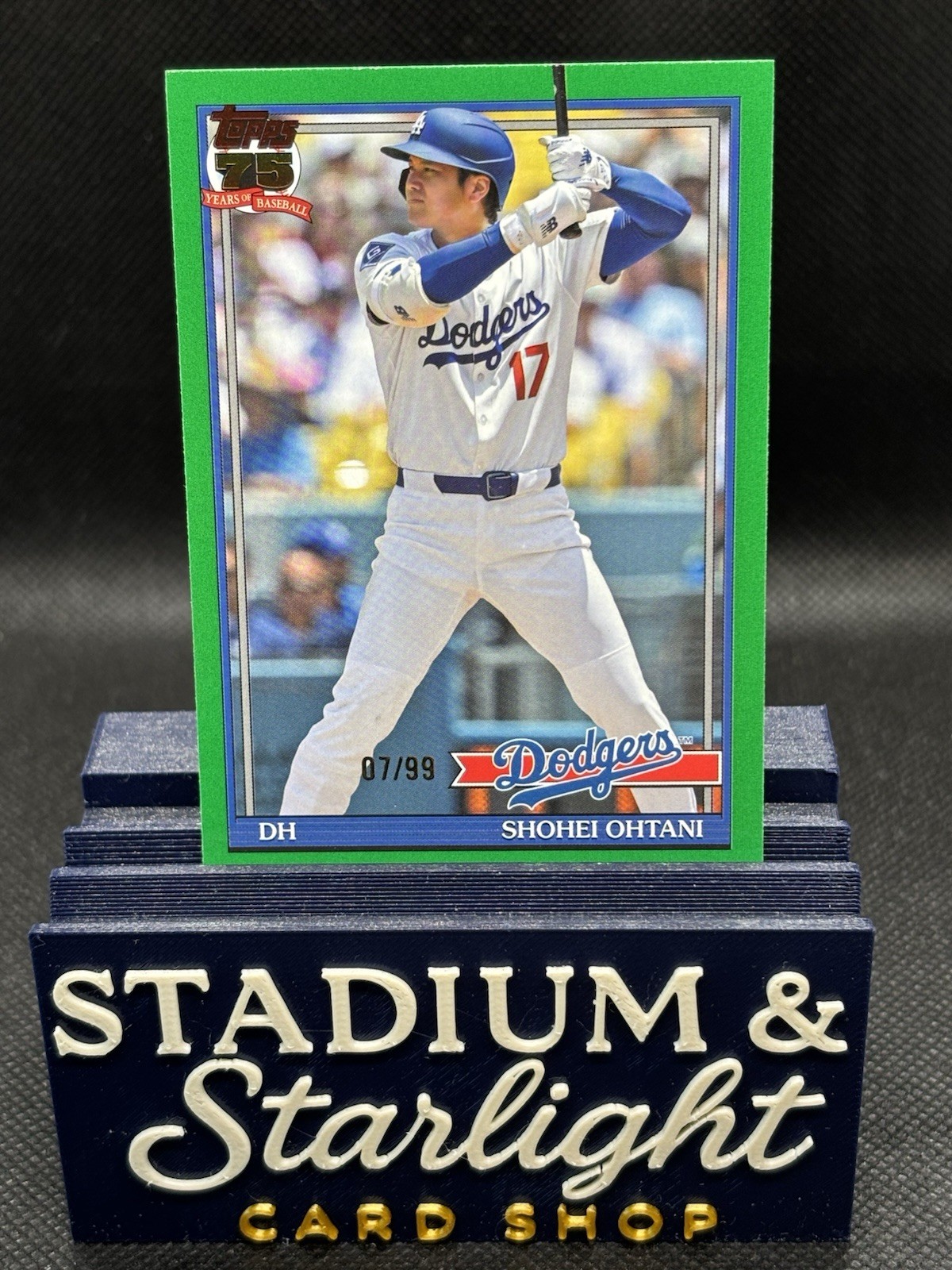 2026 Topps Series 2 Shohei Ohtani #91B2-1 Dodgers – 1991 Topps Green /99