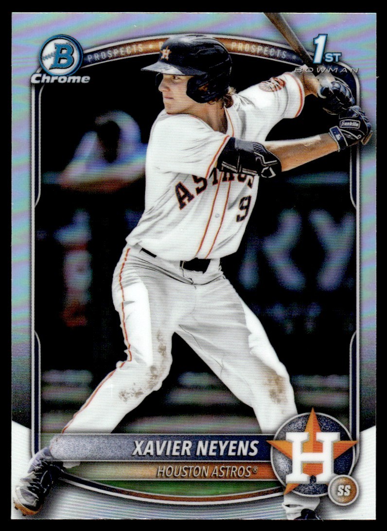 2026 Bowman Chrome Refractor Xavier Neyens Rookie Houston Astros #BDC-2