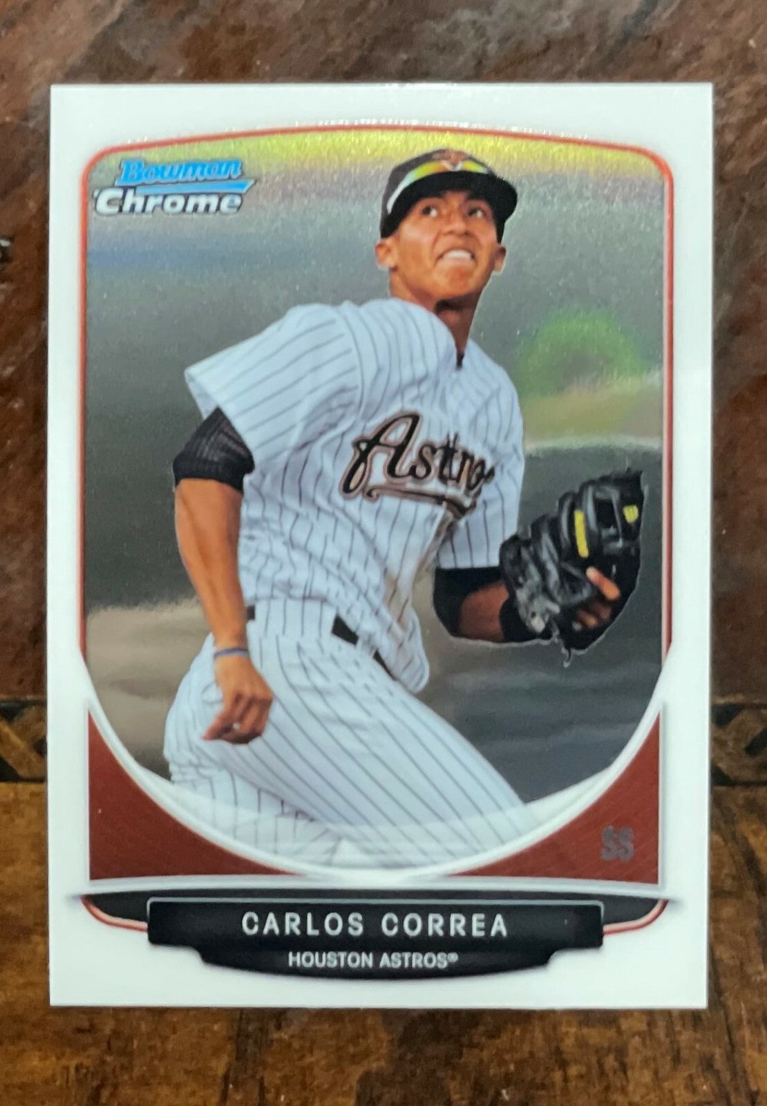 CARLOS CORREA – 2013 Bowman Chrome Prospects #BCP100 FS QTY