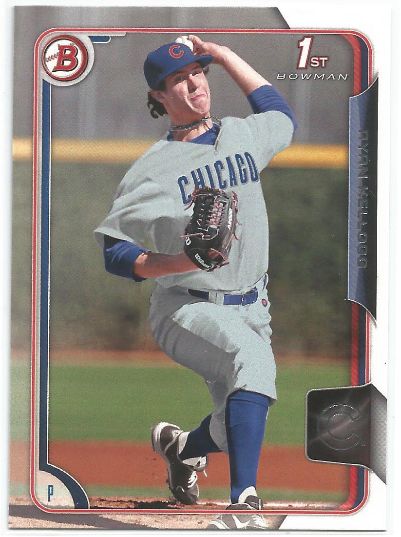 Ryan Kellogg Chicago Cubs 2015 Bowman Draft Prospect