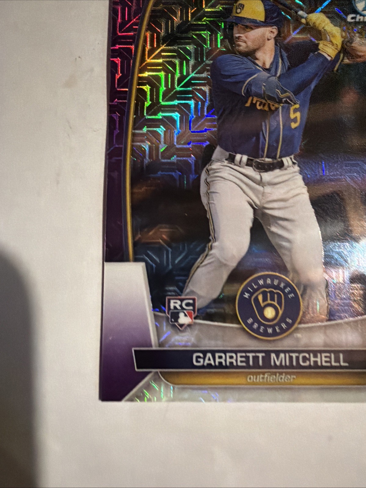 2023 Bowman Chrome Mega Garret Mitchell Mojo Refractor Purple /250! 🔥🔥🔥