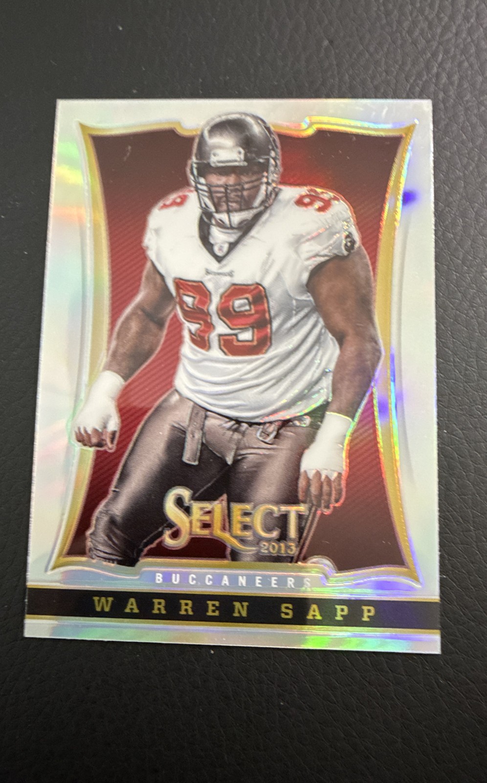 2013 Panini Select – Warren Sapp #150 Silver Prizm